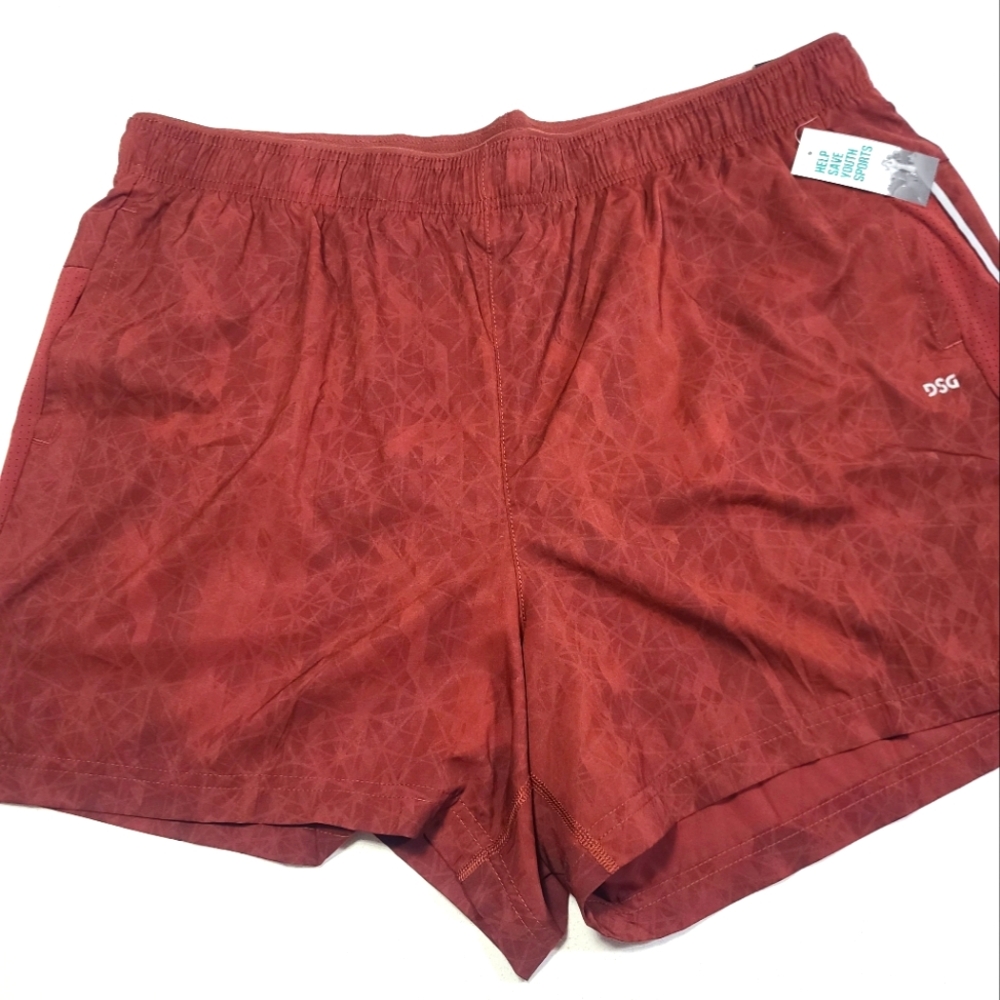 NWT DSG Men's 2XL Burgundy Shorts